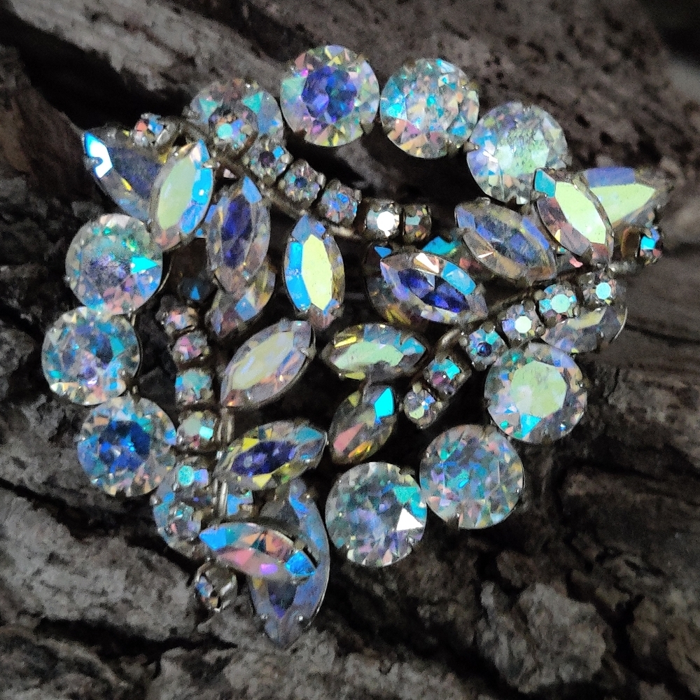 Spectacular Dazzling Sherman Large Brooch